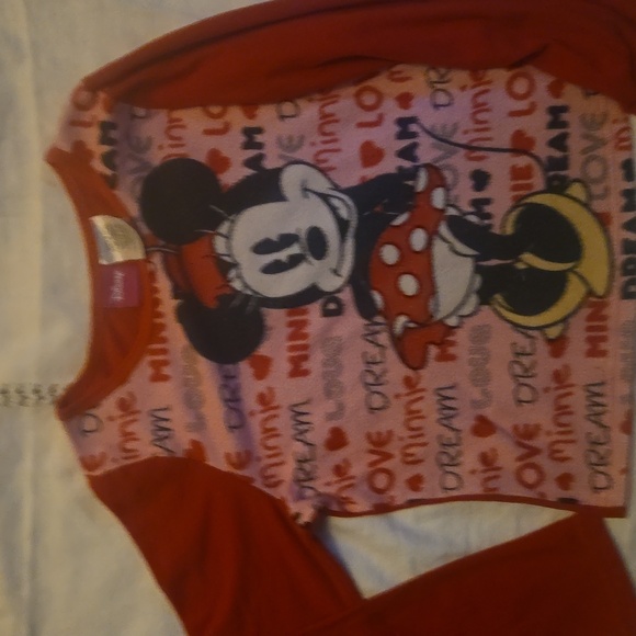 Disney Minnie Mouse pajama top - Picture 2 of 4